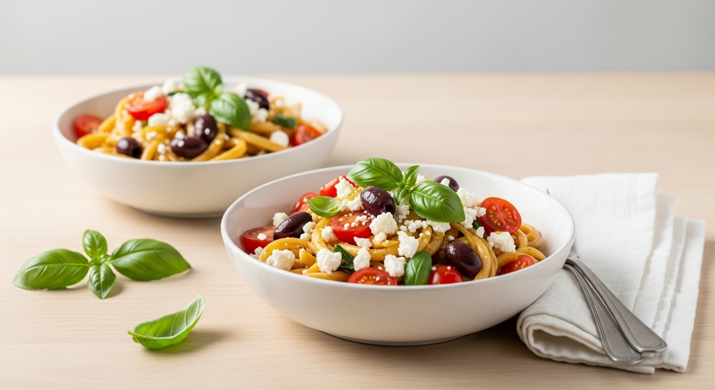 Mediterranean Pasta Bowls: A Fresh, Flavorful Twist on Everyday Comfort