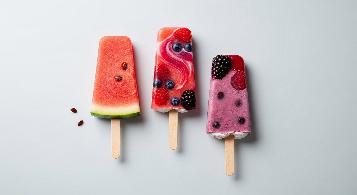 Watermelon Berry Fruit Pops: The Ultimate Summer Cooler Treat