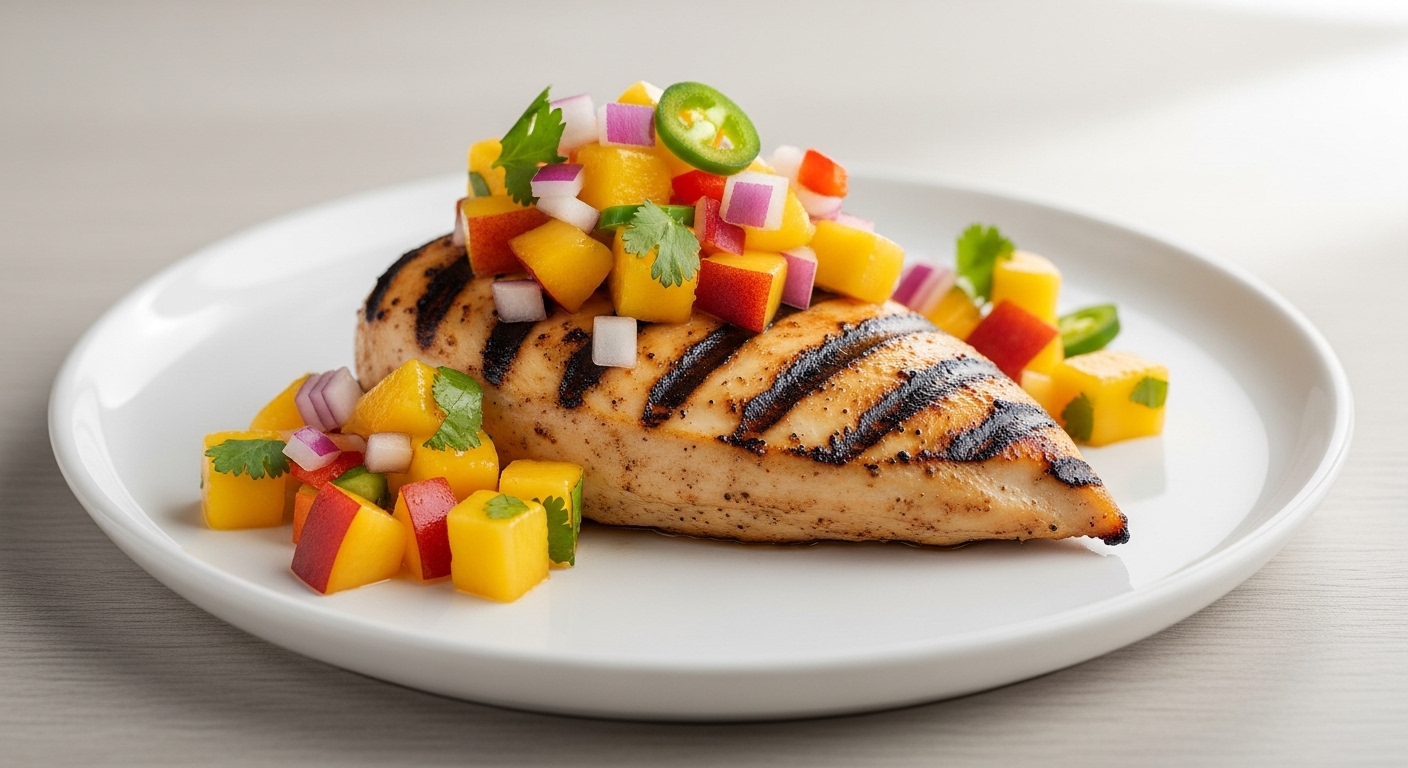 Peach Mango Salsa Chicken – A Sweet, Tangy, and Juicy Dish You’ll Crave Again and Again