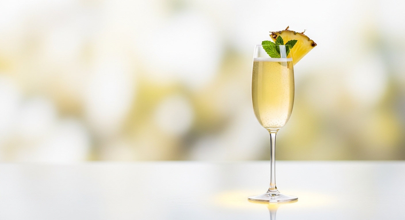 Pineapple Riesling Mimosa: A Sparkling Summer Sipper with a Tropical Twist Pineapple Riesling Mimosa: A Sparkling Summer Sipper with a Tropical Twist