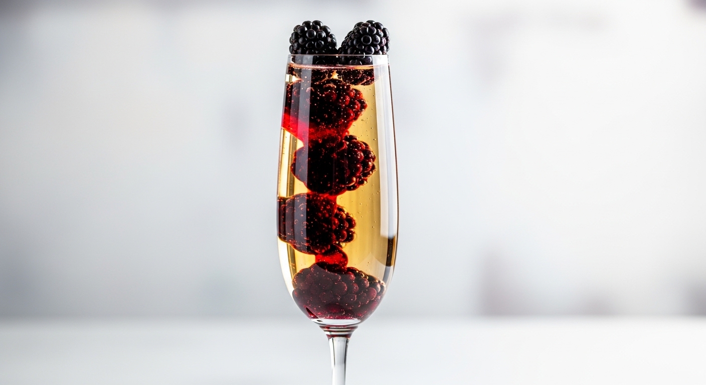 Blackberry Prosecco Mimosa: The Effervescent Brunch Cocktail Taking North America by Storm