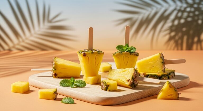 Discover the Sweet, Tangy Delight of Tropical Pineapple Fruit Pops