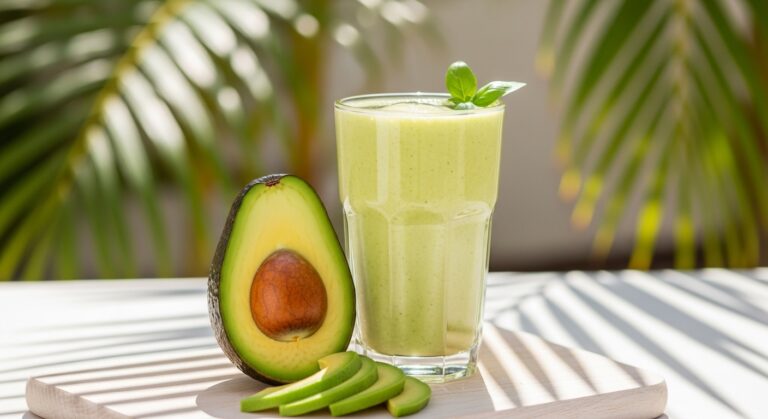 Tropical Avocado Smoothie: A Creamy, Refreshing Escape in a Glass