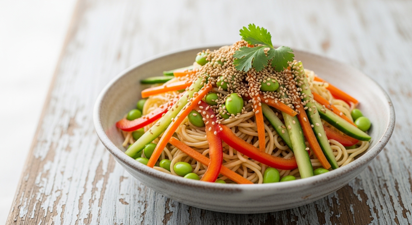 Chilled Sesame Veggie Noodles: A Refreshing, Flavor-Packed Summer Dish You’ll Crave