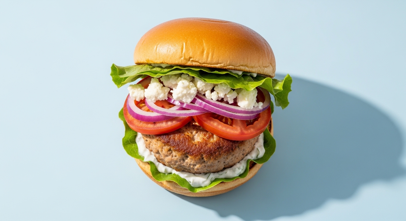 Greek Turkey Burgers: A Fresh, Flavor-Packed Twist on Classic Ground Meat