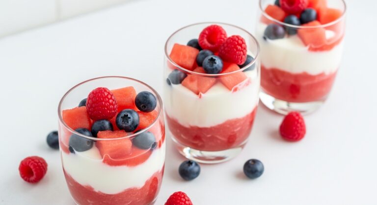 Watermelon Berry Yogurt Cups – A Refreshing Summer Treat You’ll Crave Every Day