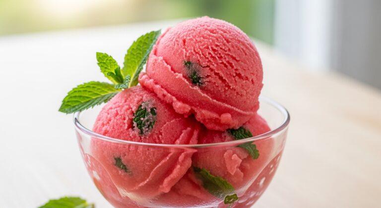 Watermelon Mint Sorbet: A Refreshing Summer Treat You’ll Crave All Year