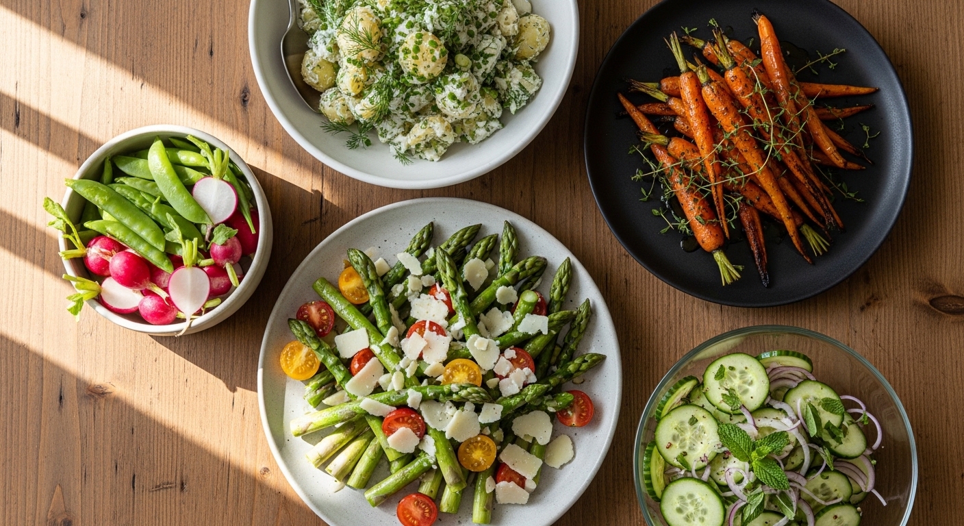 Light and Fresh Spring Side Dishes: 5 Must-Try Recipes