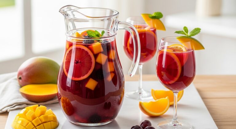 Why Mango Pinot Noir Sangria Is the Summer Cocktail You’ve Been Craving