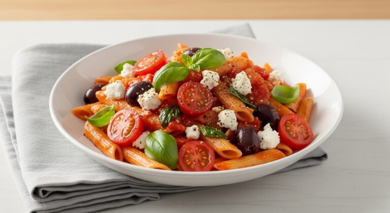 Why Mediterranean Tomato Pasta Is the Perfect Comfort Food You Need Right Now