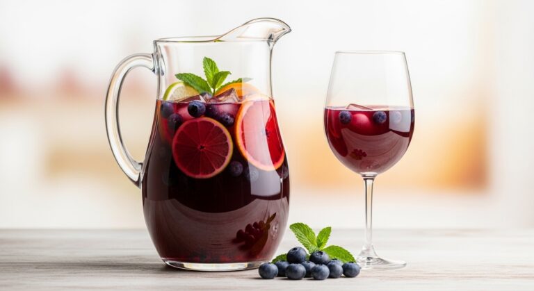 Blueberry Pinot Noir Sangria: A Refreshing Summer Sipper You’ll Crave All Season