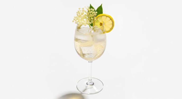 Elderflower Cava Spritz: A Refreshing Sparkling Cocktail with Floral Elegance
