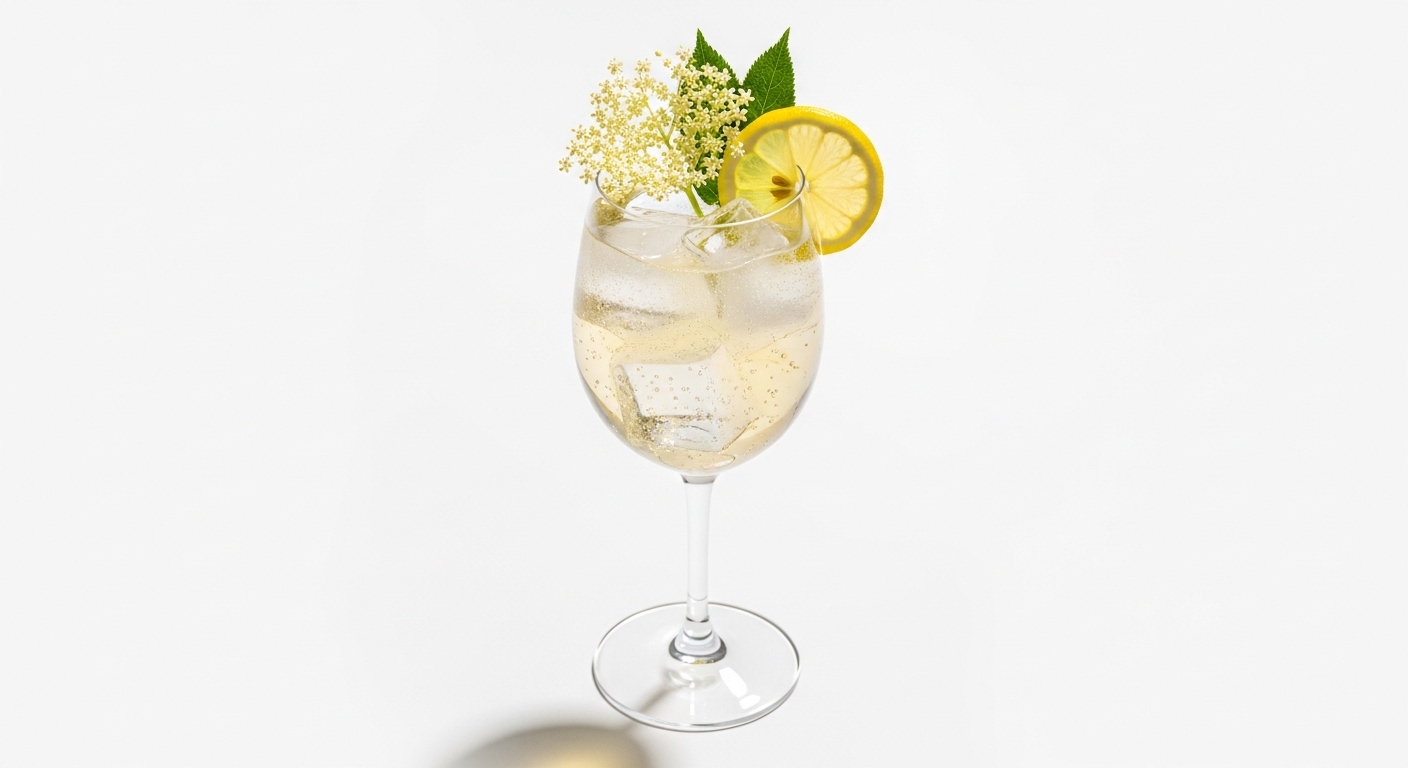 Elderflower Cava Spritz: A Refreshing Sparkling Cocktail with Floral Elegance