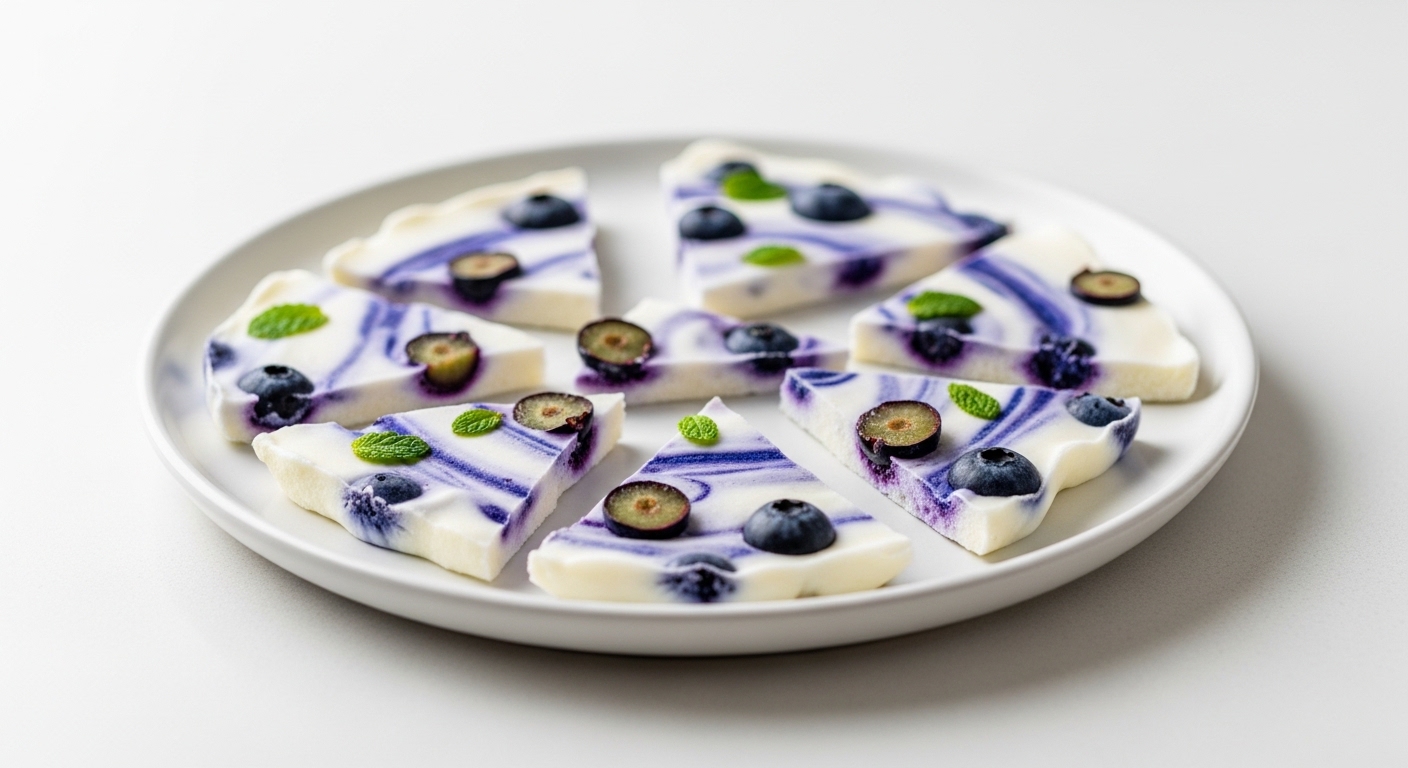 Frozen Blueberry Yogurt Bark: A Refreshing Treat That’s Perfect for Summer