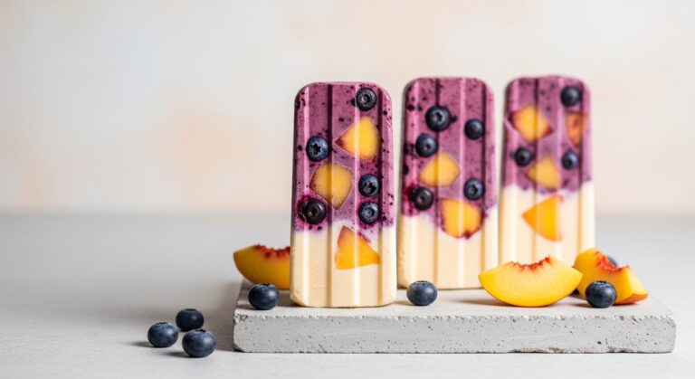 Peach Blueberry Popsicles: A Refreshing Summer Treat That’s Easy to Make at Home