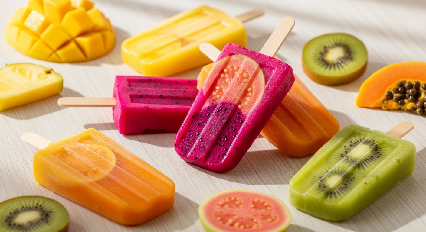 Tropical Fruit Popsicles: A Refreshing, No-Cook Summer Treat You Can Make in Minutes