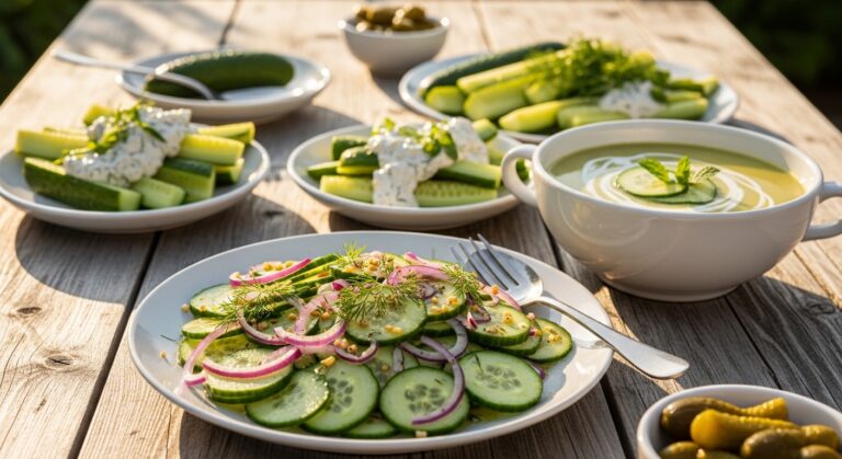 Fresh Cucumber Side Dishes for Summer Meals: Light, Refreshing & Easy
