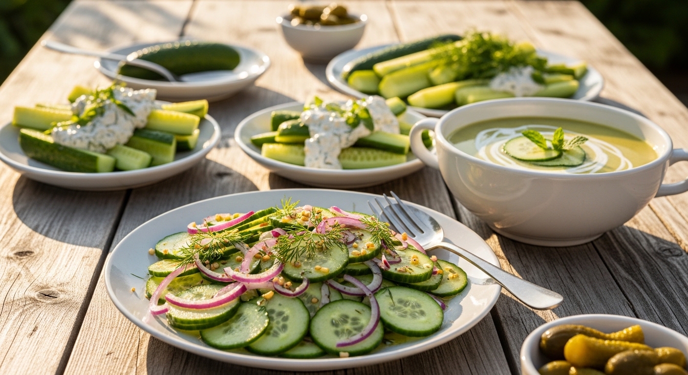Fresh Cucumber Side Dishes for Summer Meals: Light, Refreshing & Easy