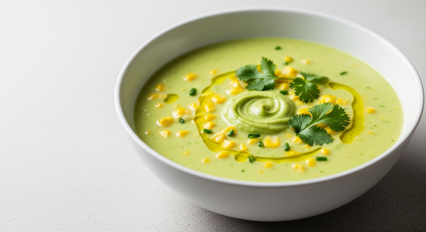 Chilled Corn Avocado Soup: A Creamy, Refreshing Summer Sensation
