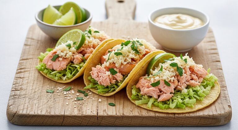 Garlic Parmesan Salmon Tacos: A Flavor Explosion in Every Bite