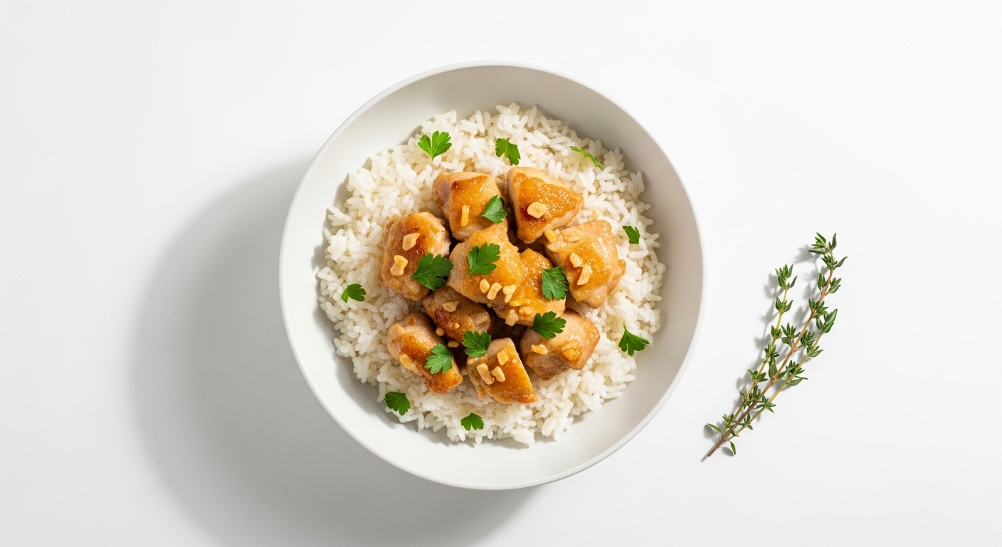 Garlic Butter Chicken Rice: The Comfort Food You Didn’t Know You Needed