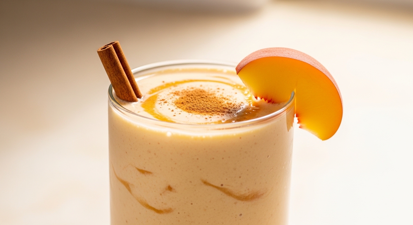 Peach Cobbler Smoothie: A Sweet, Creamy Twist on a Southern Classic