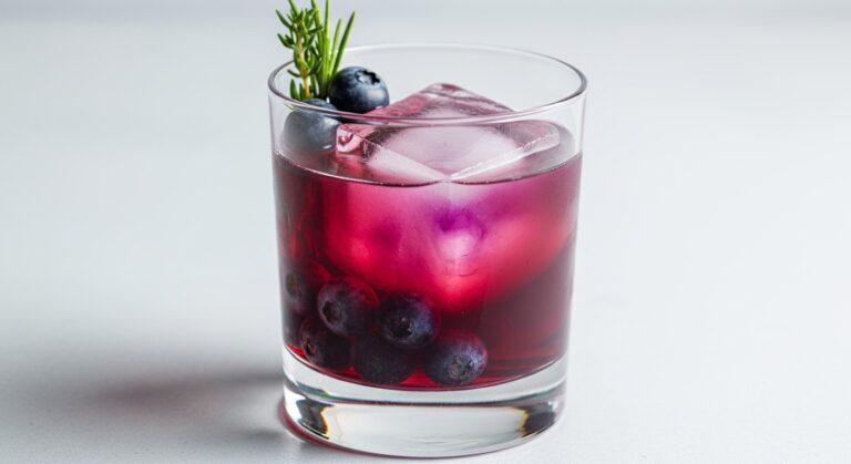 Blueberry Pinot Noir Smash: A Refreshing Twist on the Classic Whiskey Smash