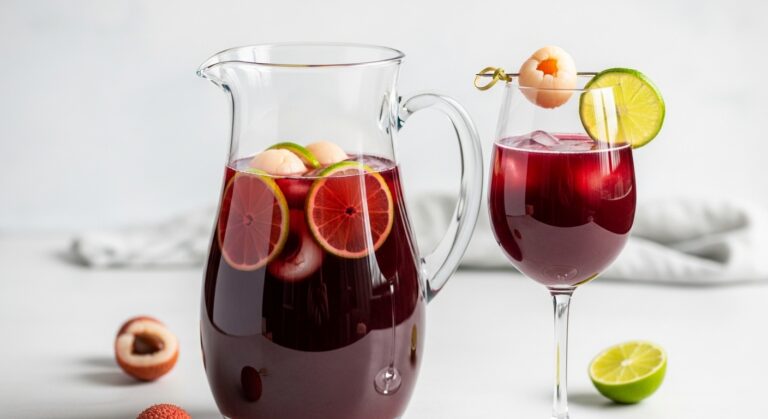 Lychee Pinot Noir Sangria: A Refreshing Summer Sipper That’s Perfect for Any Occasion