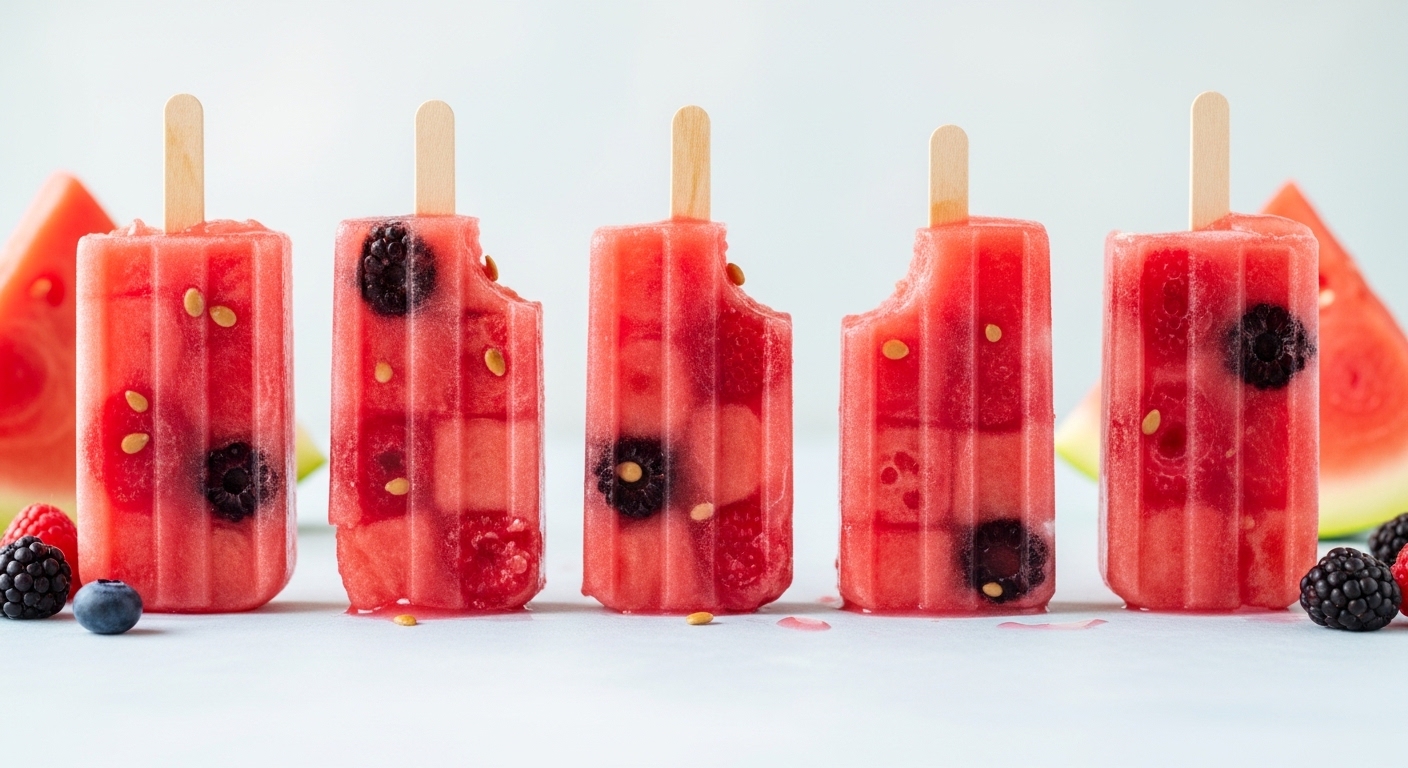 Watermelon Berry Popsicles – A Refreshing Summer Treat You’ll Crave All Year