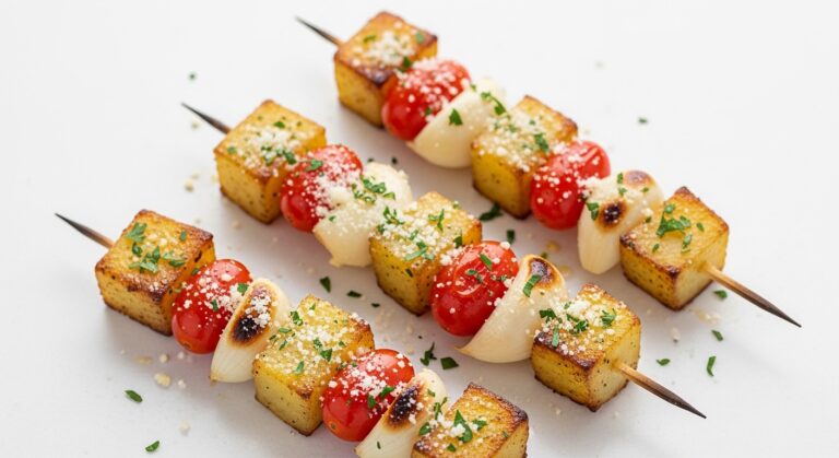 Garlic Parmesan Potato Skewers: The Crispy, Savory Side Dish Everyone’s Craving