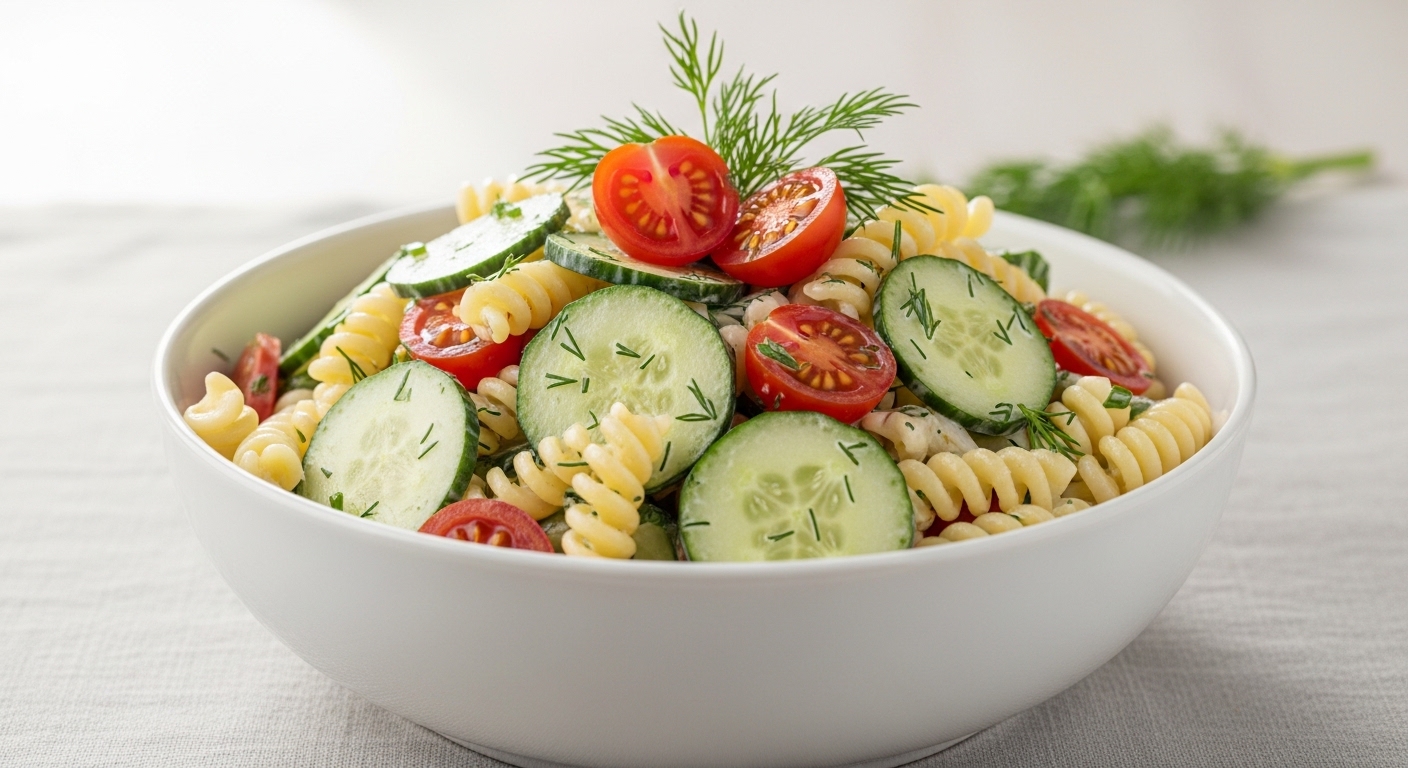 Chilled Cucumber Pasta Salad: The Ultimate Cooling Comfort Dish Chilled Cucumber Pasta Salad: The Ultimate Cooling Comfort Dish