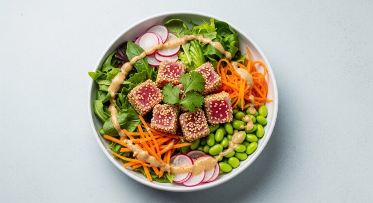 Chilled Sesame Tuna Bowls: A Refreshing, Protein-Packed Meal for Hot Summer Days