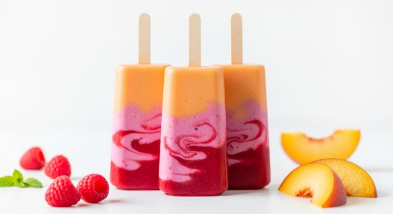 Peach Raspberry Smoothie Pops: The Perfect Summer Treat You’ll Crave All Year