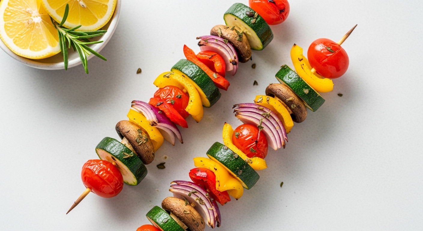 The Perfect Lemon Herb Veggie Skewers Recipe You’ll Want to Make Every Weekend
