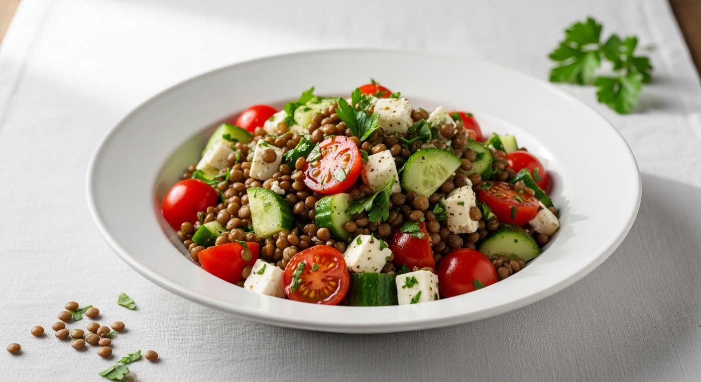 Why Mediterranean Lentil Salad Is the Ultimate Plant-Powered Meal You’ve Been Missing