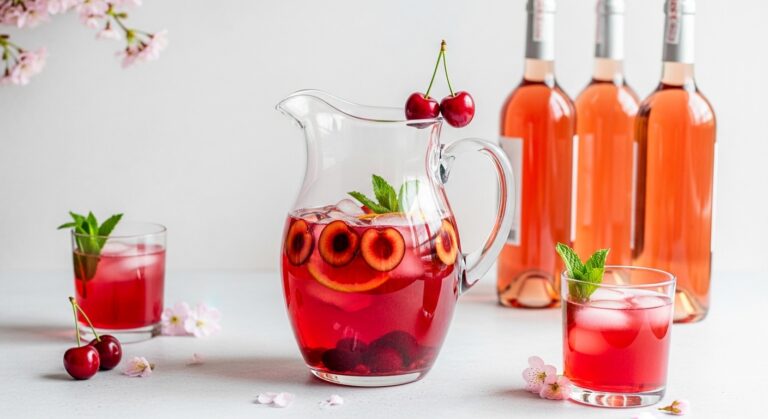 Why Cherry Rosé Sangria Is the Ultimate Summer Party Drink You Need This Season