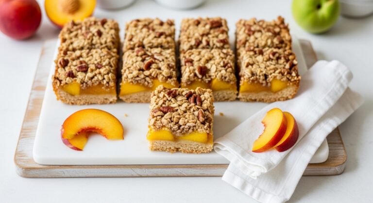 The Ultimate Peach Crisp Bars: A Sweet, Crunchy Treat You’ll Crave