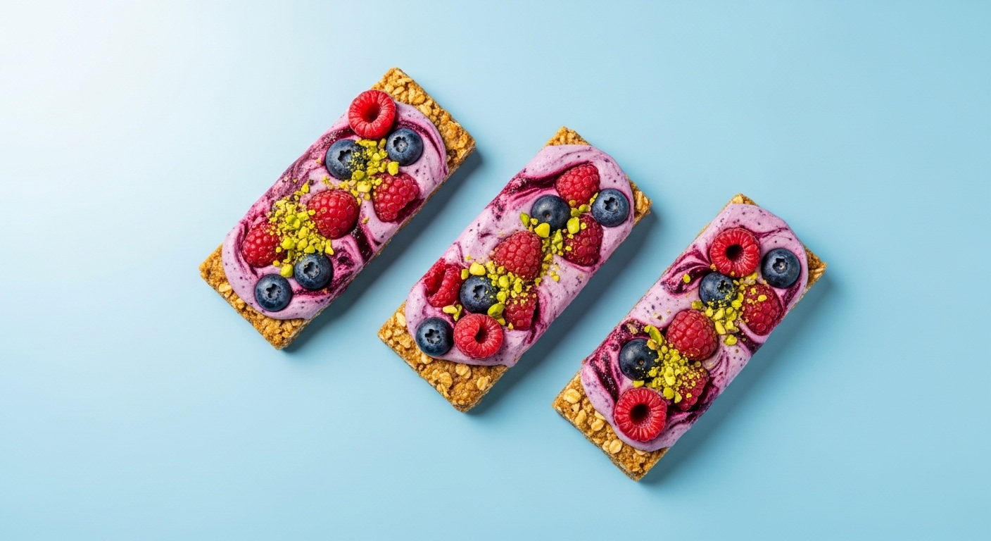 Frozen Berry Oat Bars: The Perfect Sweet & Crunchy Treat for Summer Days