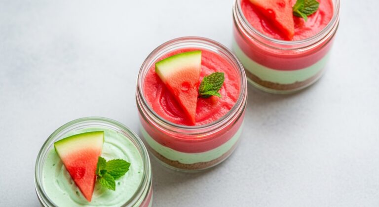 Watermelon Mint Cheesecake Cups: A Refreshing Summer Treat You Need to Try