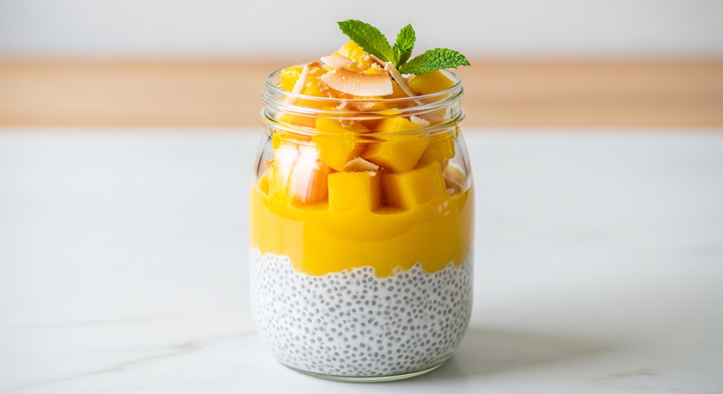 Why Mango Coconut Chia Pudding Is the Ultimate Breakfast Upgrade