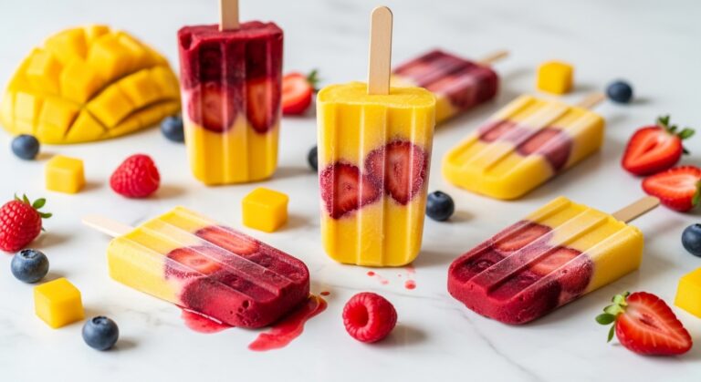 Frozen Mango Berry Ice Pops: A Refreshing Summer Treat You’ll Crave All Year