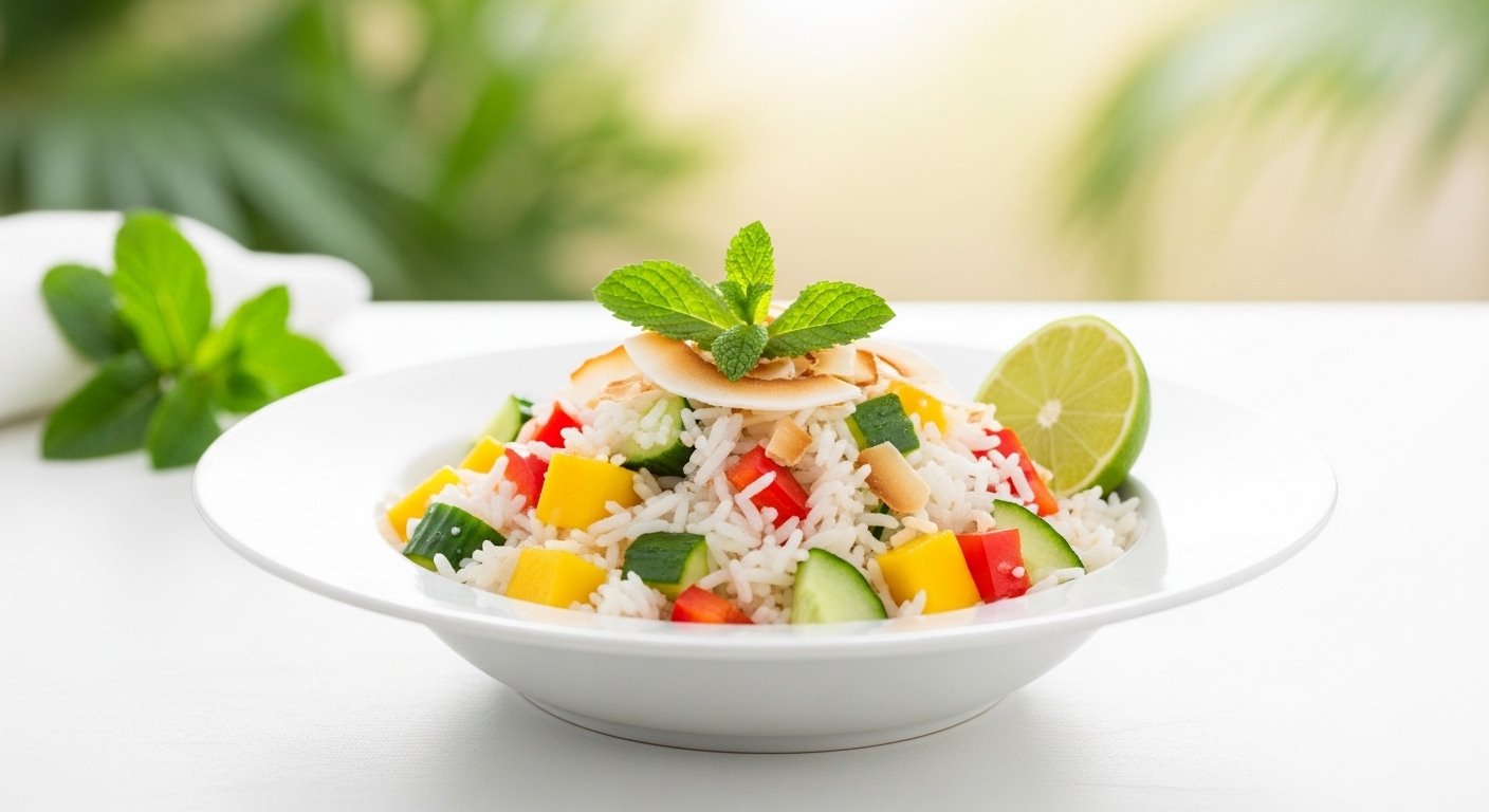 Tropical Coconut Rice Salad: A Refreshing, Flavor-Packed Dish You’ll Crave