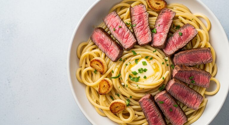 Garlic Butter Steak Pasta: A Rich, Savory Dish You’ll Crave Every Time