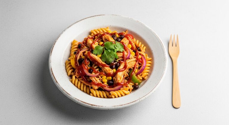 BBQ Chicken Burrito Pasta: A Flavor-Packed Twist on Comfort Food
