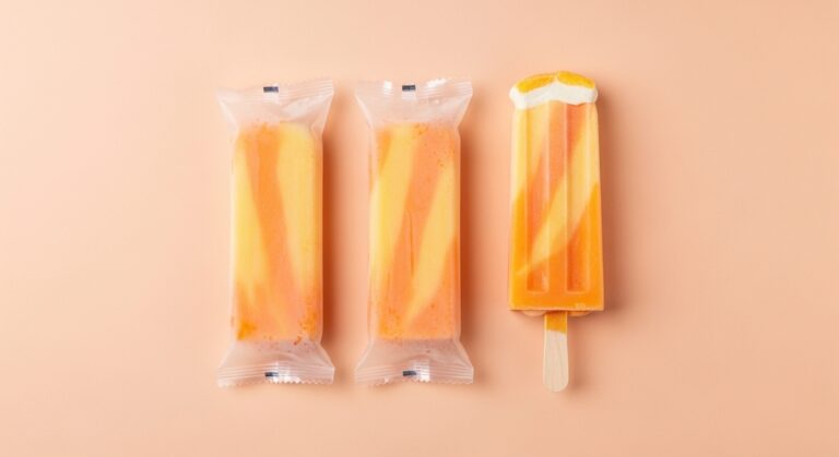 Peach Mango Ice Cream Bars – A Tropical Treat That Melts in Your Mouth