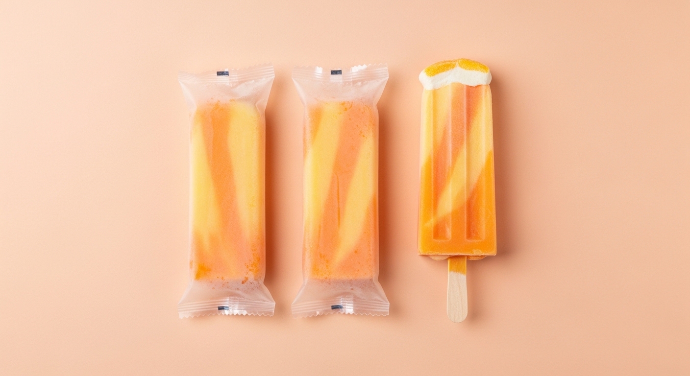Peach Mango Ice Cream Bars – A Tropical Treat That Melts in Your Mouth