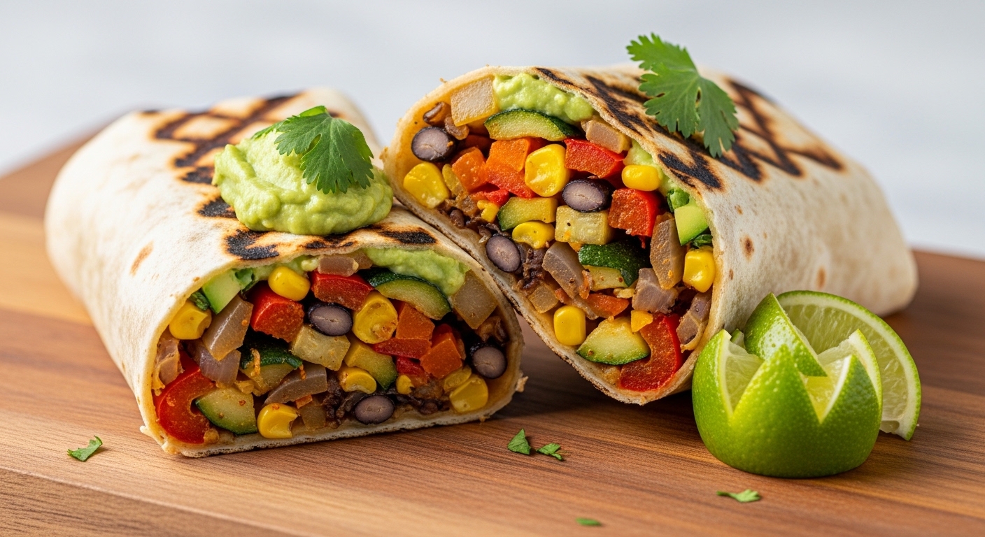 Grilled Veggie Burritos: A Smoky, Savory Twist on a Tex-Mex Classic