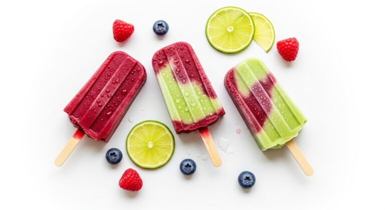 Frozen Berry Lime Pops – A Zesty, Refreshing Summer Treat You’ll Crave Again and Again
