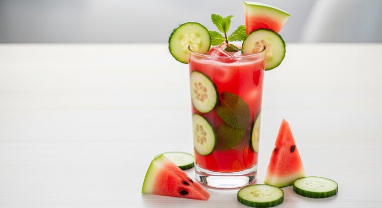 Refreshing Watermelon Cucumber Juice: The Ultimate Summer Cooler