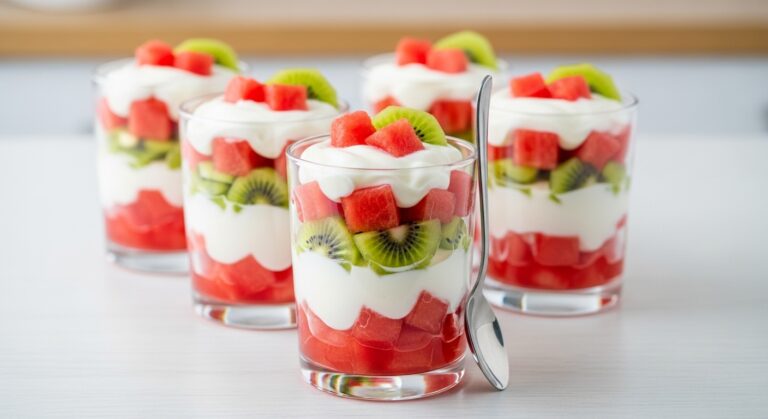 Watermelon Kiwi Yogurt Cups: A Refreshingly Sweet Summer Treat